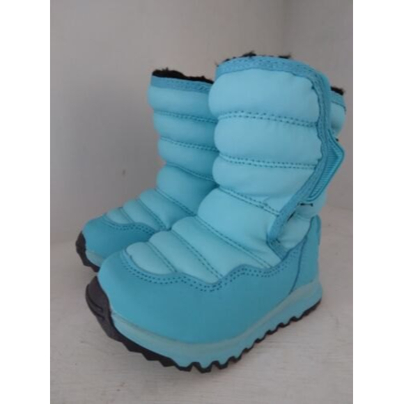 cH20 Toddler Snow Boots Alpina Kids 137 Turquoise Waterproof Insulated Size 7 - Picture 3 of 8